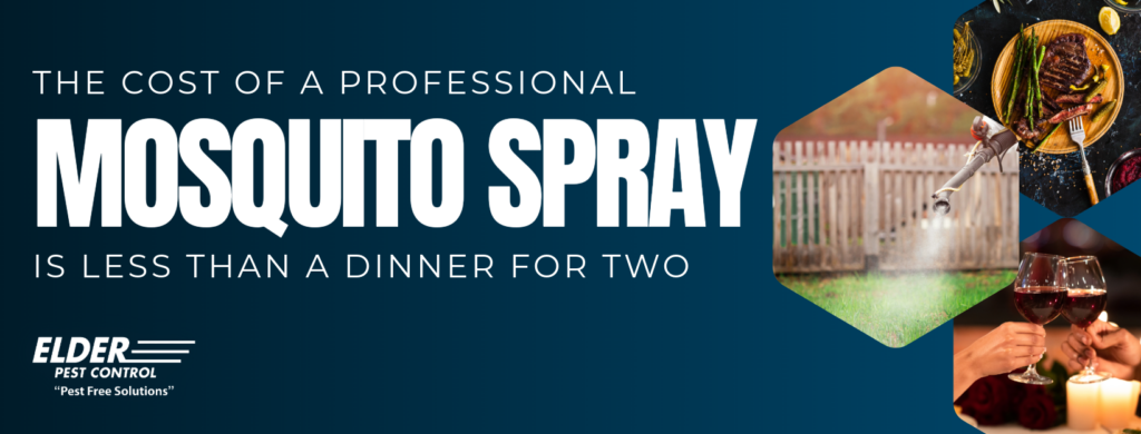 cost of mosquito lawn treatments is less than dinner for two