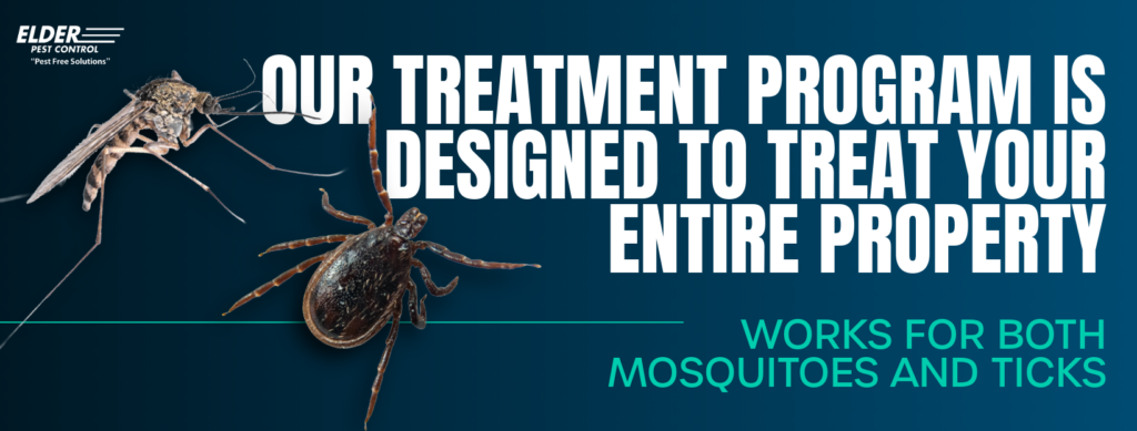 our mosquito treatment is for both mosquitoes and ticks