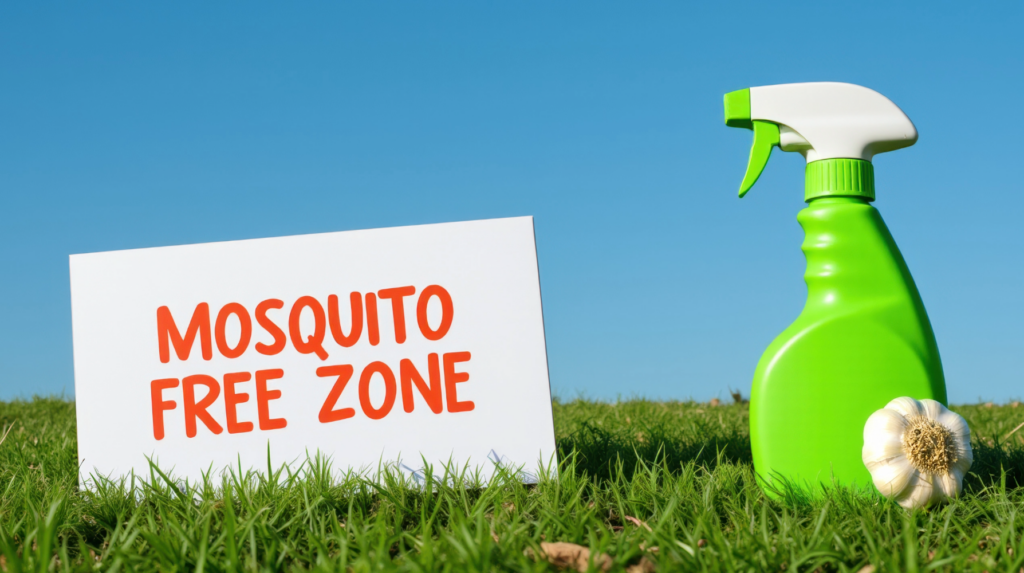 garlic as a mosquito yard spray