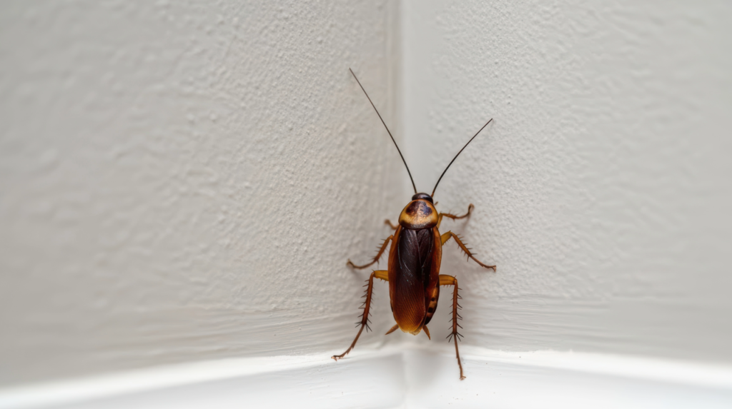 cockroach climbing wall
