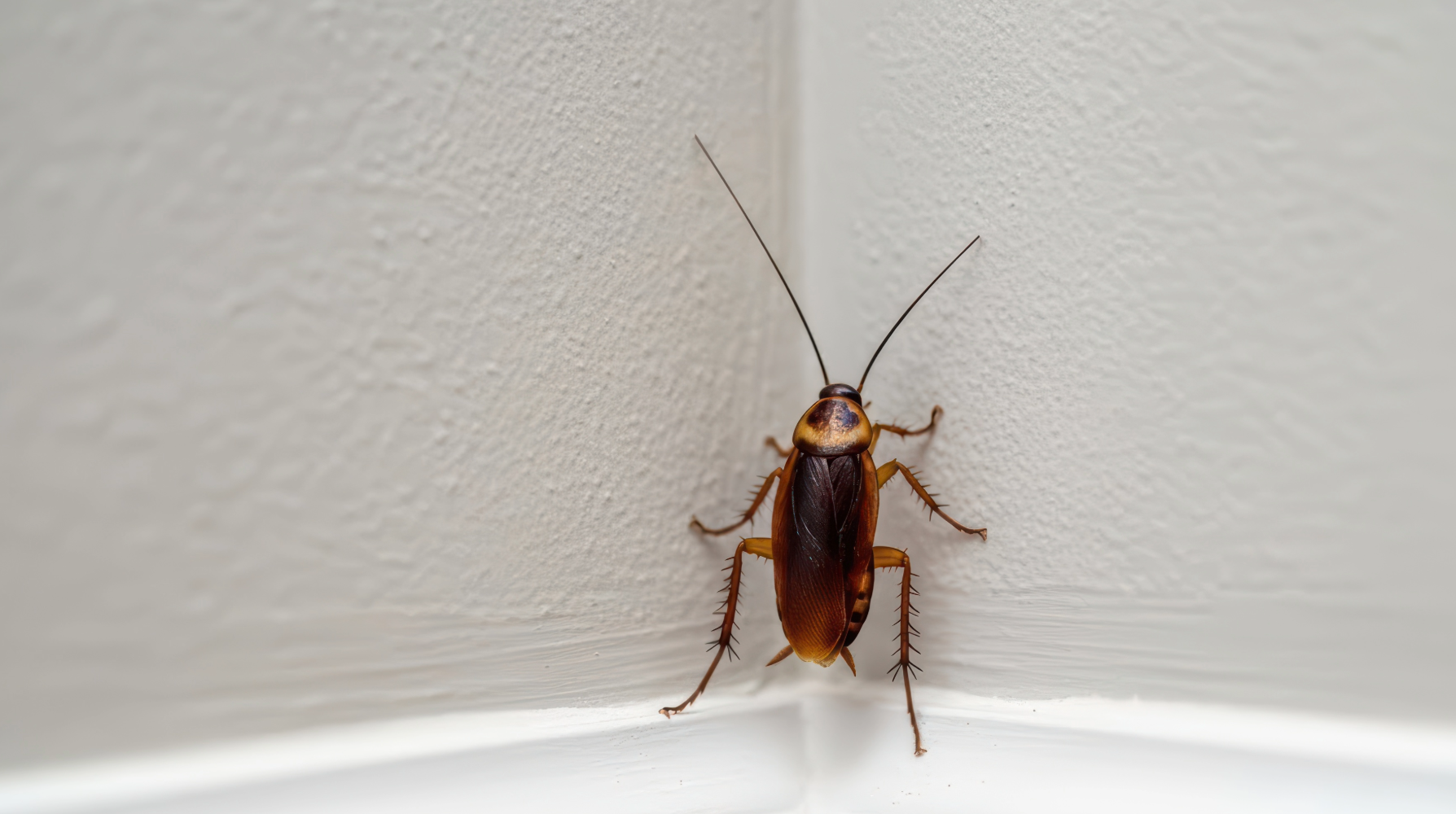 cockroach climbing wall